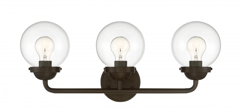 Knoll 24" 3-Light Vanity