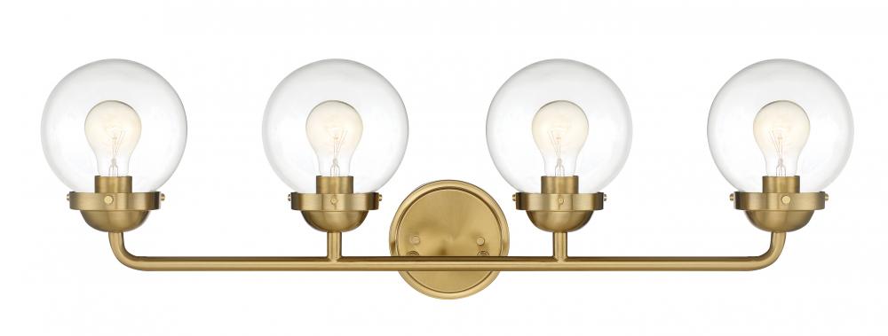 Knoll 33" 4-Light Vanity