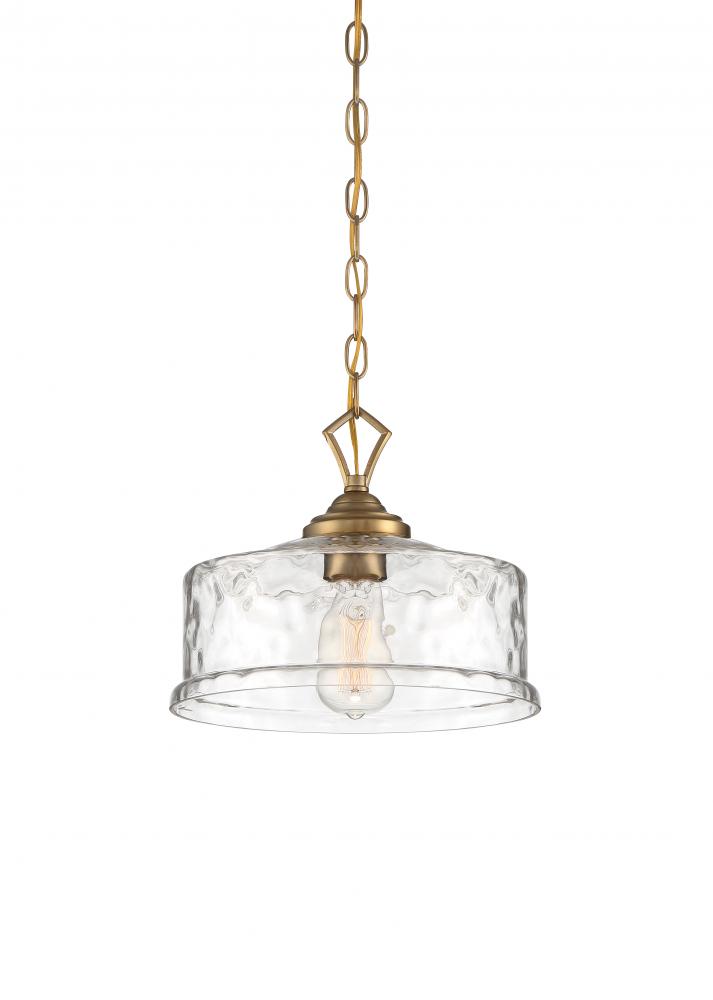 Drake 12" 1-Light Pendant