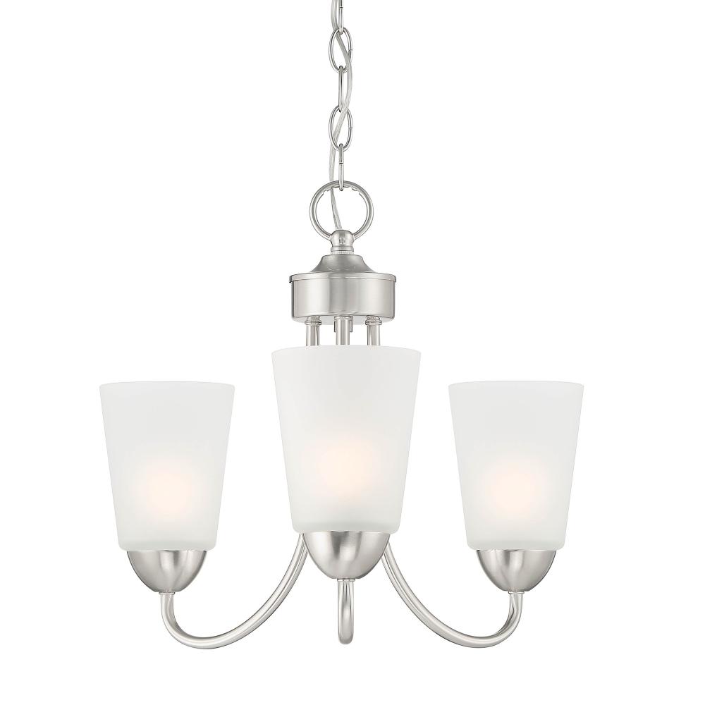 Malone 18" 3-Light Chandelier