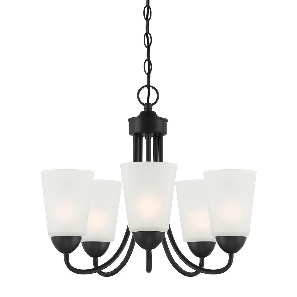 Malone 20" 5-Light Chandelier