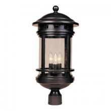 Designers Fountain 2396-ORB - Sedona 23" 3-Light Outdoor Post Lantern