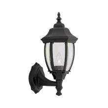 Designers Fountain 2420-BK - Tiverton 14.75" 1-Light Outdoor Wall Lantern