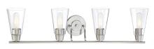 Designers Fountain 87804-SP - Echo 34.875" 4-Light Vanity