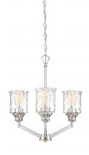 Designers Fountain 96383-PN - Drake 19" 3-Light Chandelier