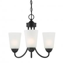 Designers Fountain D267M-3CH-MB - Malone 18" 3-Light Chandelier