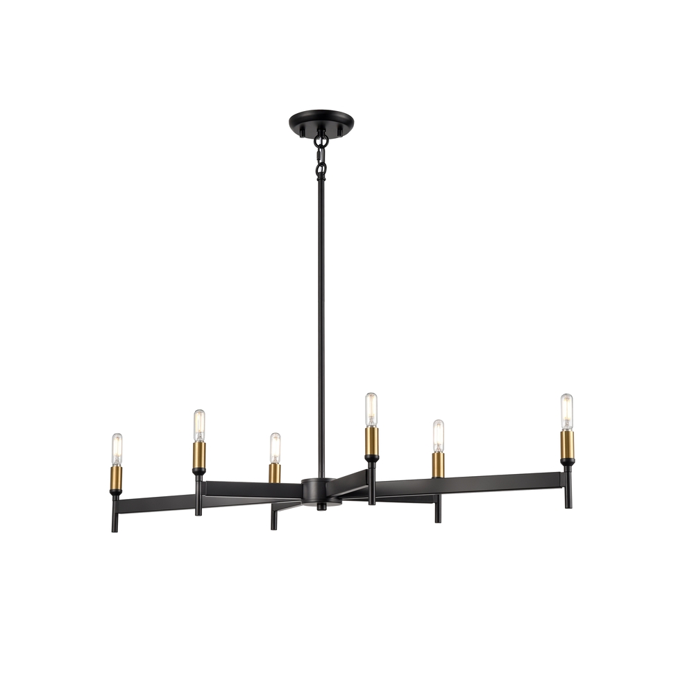 CAMBRAI 36" 6 LT CHANDELIER