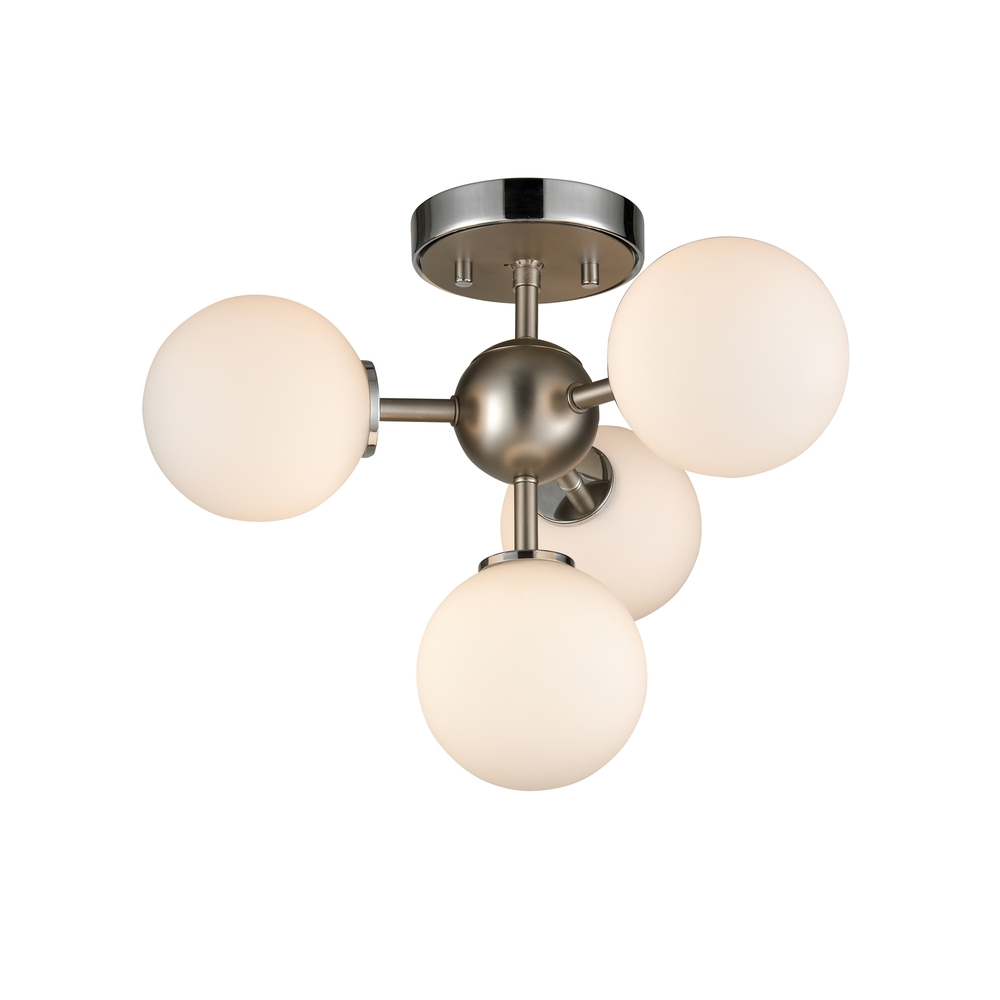 ALOUETTE 4 LT SEMI FLUSH MOUNT