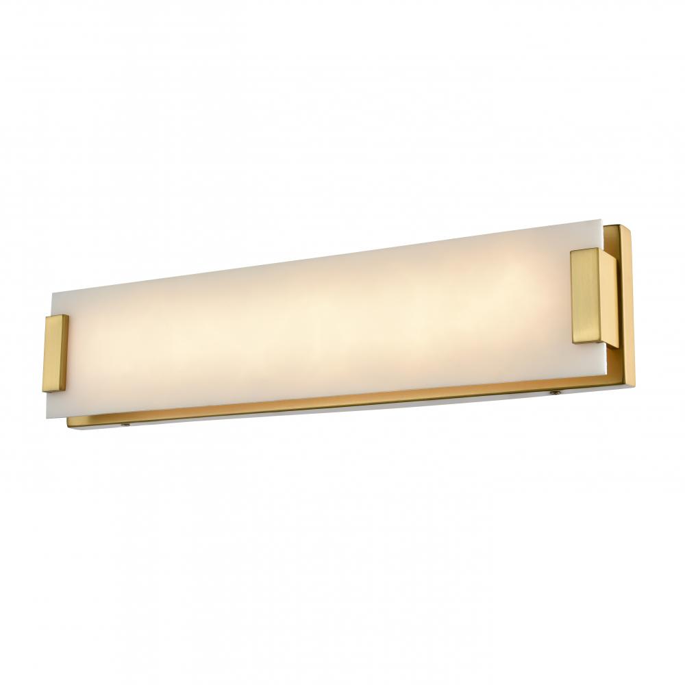 TORRANCE CCT 18" SCONCE/VAN, BR WITH NO VEIN.