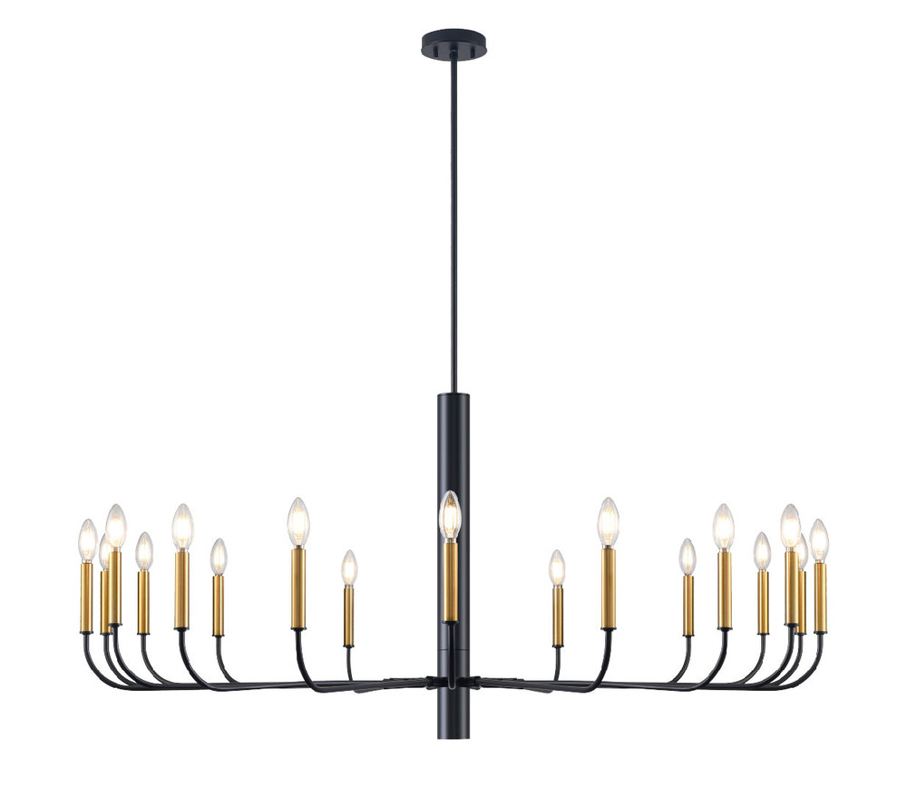 OLIVIA 18 LT CHANDELIER