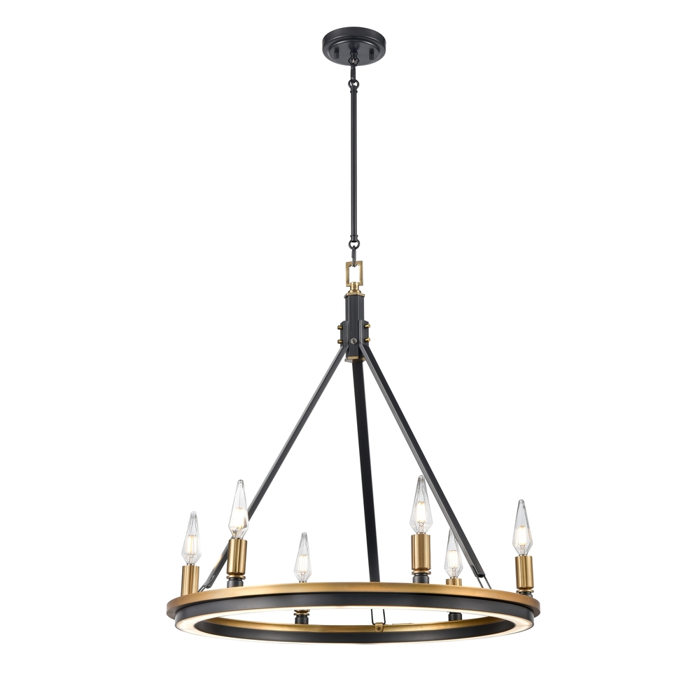 ALETHEIA Ø26" CHANDELIER