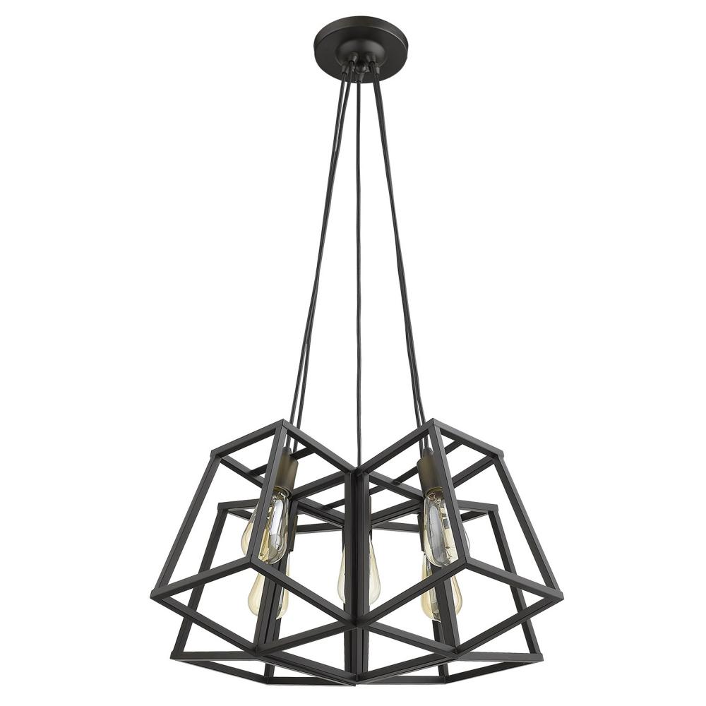 Tiberton 5-Light Oil-Rubbed Bronze Chandelier