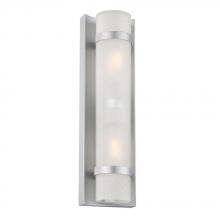 Acclaim Lighting 4701BS - Apollo Collection Wall-Mount 2-Light Outdoor Brushed Silver Light Fixture