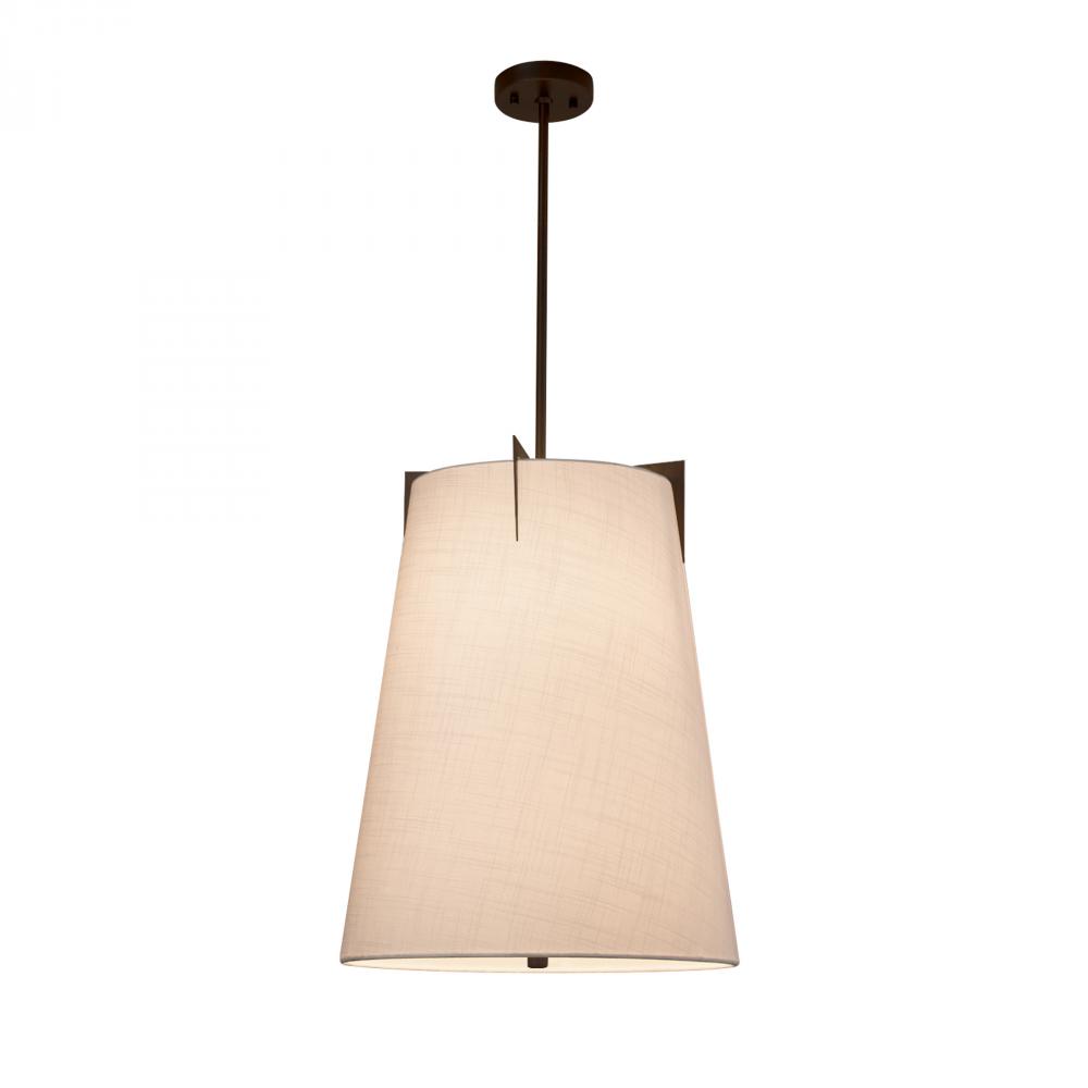 Midtown 18" Tapered LED Drum Pendant