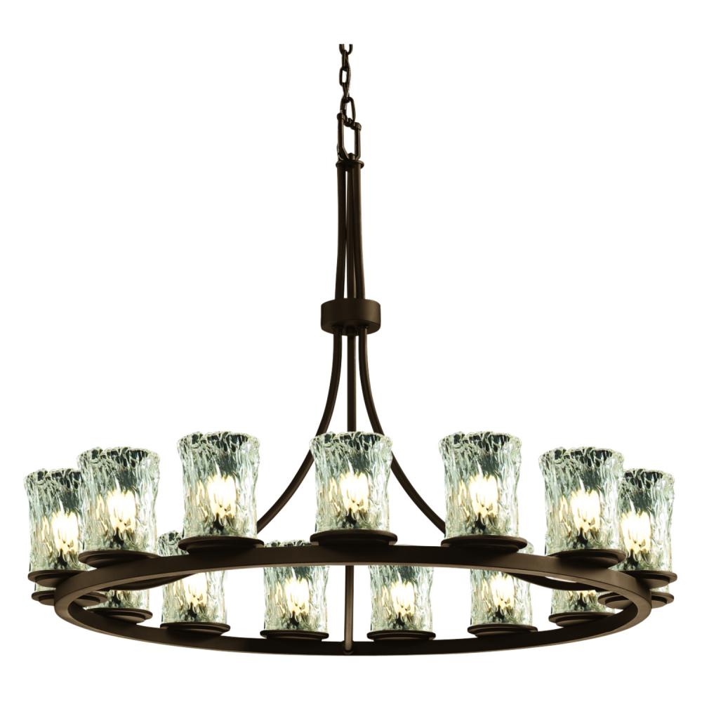 Dakota 15-Light 1-Tier Ring LED Chandelier