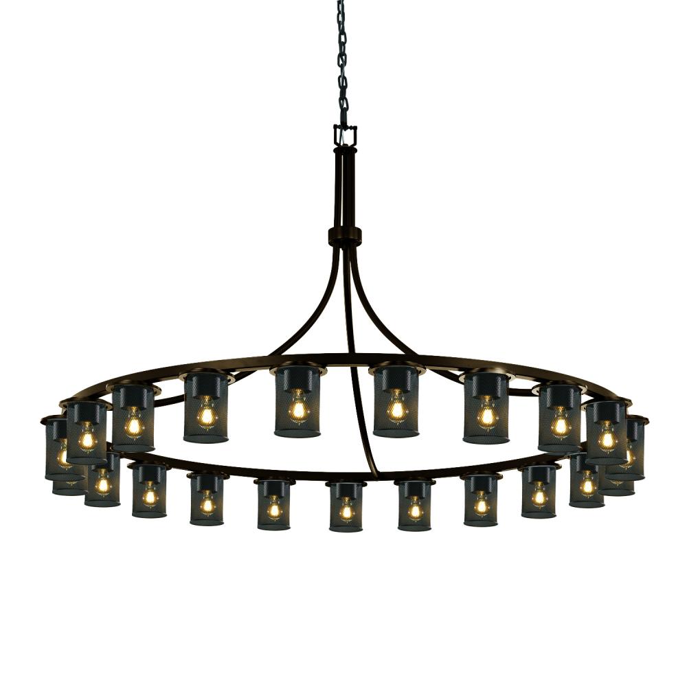 Dakota Downlight 21-Light 1-Tier Chandelier