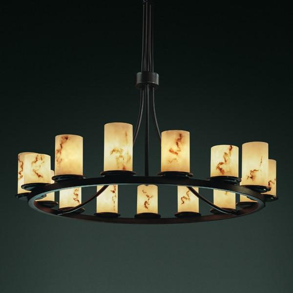 Dakota 15-Light 1-Tier Ring Chandelier