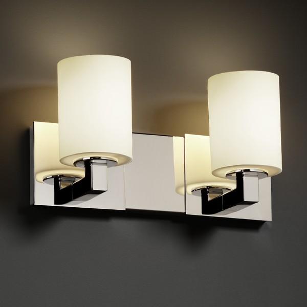 Modular 2-Light Bath Bar