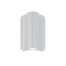 Justice Design Group NSH-4101W-WHTE - Cove ADA Large Up & Downlight Outdoor LED Wall Sconce