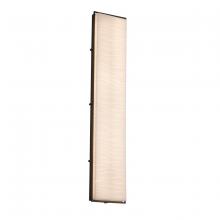 Justice Design Group PNA-7568W-WAVE-DBRZ - Avalon 60" ADA Outdoor/Indoor LED Wall Sconce