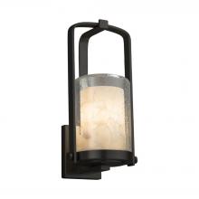 Justice Design Group ALR-7581W-10-MBLK-LED1-700 - Atlantic Small Outdoor LED Wall Sconce