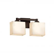 Justice Design Group CLD-8432-55-DBRZ-LED2-1400 - Regency 2-Light LED Bath Bar