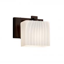 Justice Design Group FSN-8447-55-RBON-DBRZ-LED1-700 - Era ADA 1-Light LED Wall Sconce