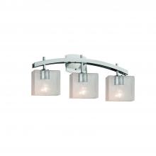 Justice Design Group FSN-8593-55-SEED-NCKL-LED3-2100 - Archway 3-Light LED Bath Bar