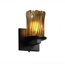 Justice Design Group GLA-8771-16-AMBR-MBLK-LED1-700 - Dakota 1-Light LED Wall Sconce