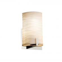 Justice Design Group PNA-5531-WAVE-CROM-LED1-700 - Century ADA 1-Light LED Wall Sconce