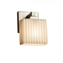 Justice Design Group PNA-8437-55-PLET-NCKL-LED1-700 - Regency ADA 1-Light LED Wall Sconce