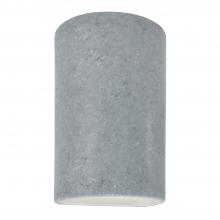 Justice Design Group CER-1260-CONC-LED1-1000 - Large LED Cylinder - Closed Top