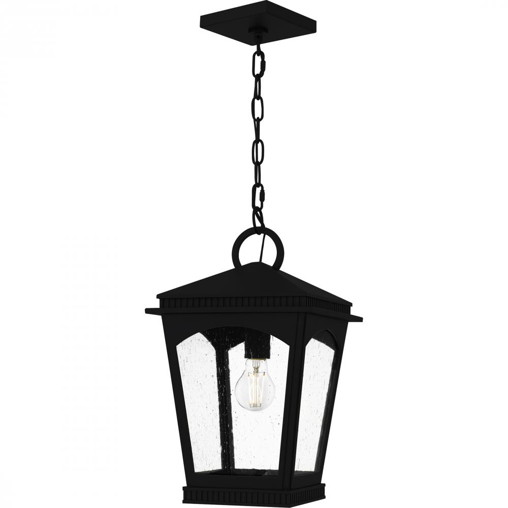 Huck 1-Light Earth Black Mini Pendant