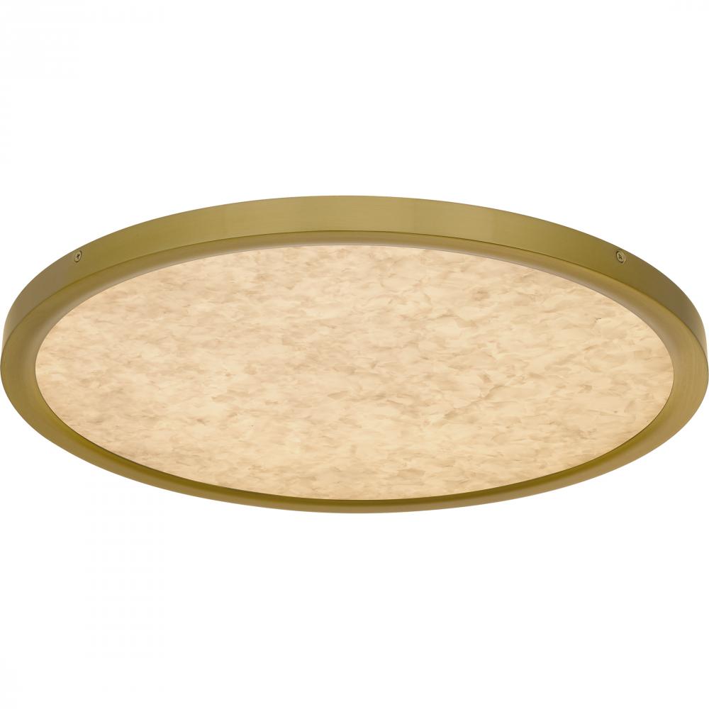 Outskirts Brushed Gold Flush Mount