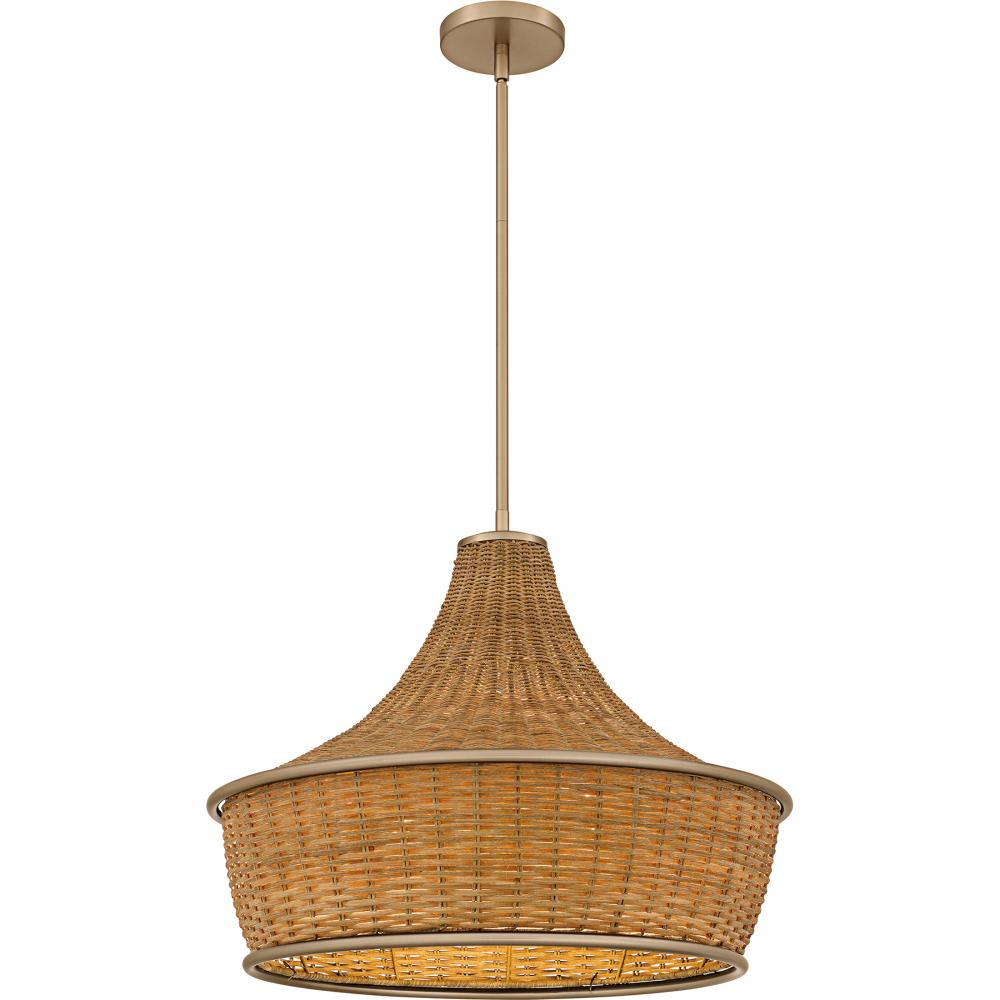 Solebay 3-Light Bronze Gold Pendant