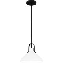 Quoizel BIK1510MBK - Brink 1-Light Matte Black Pendant Light