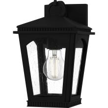 Quoizel HUK8406EK - Huck 1-Light Earth Black Outdoor Wall Lantern