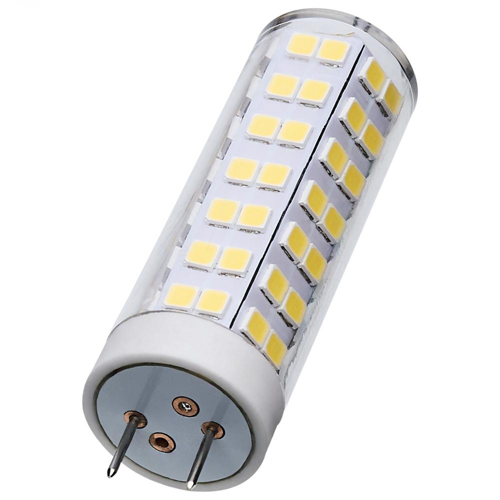 6.5 Watt T6 LED; Clear Finish; G8 Base; 5000K; 120 Volt