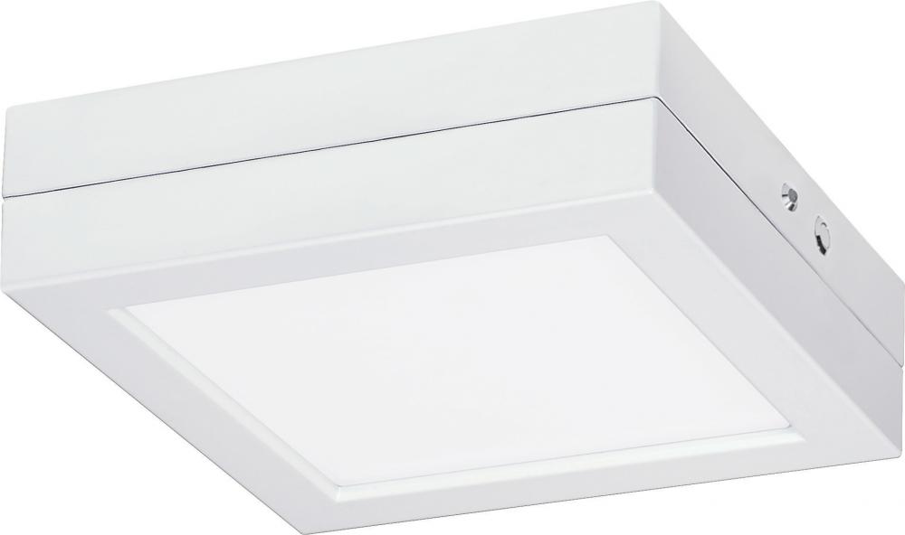 Blink - Battery Backup Module For Flush Mount LED Fixture - 9" Square - White Finish