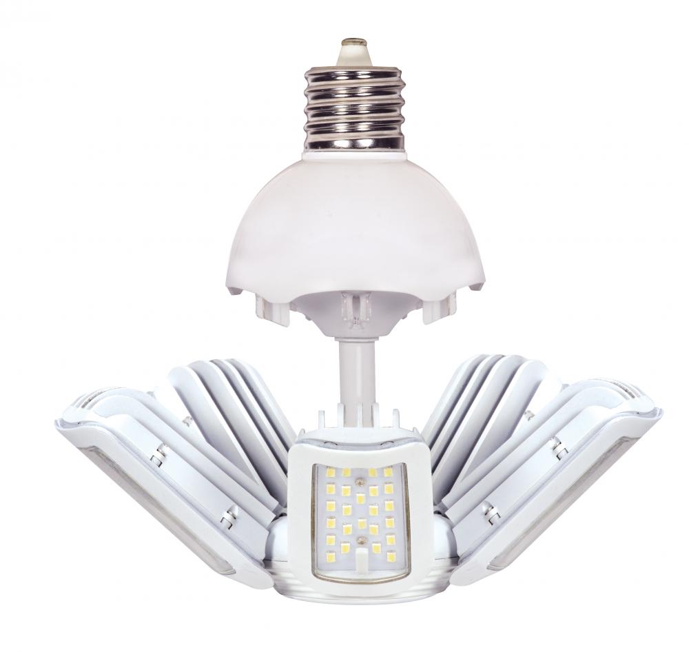 90 Watt LED HID Replacement; 5000K; Mogul Extended base; Adjustable beam angle; 100-277 Volt