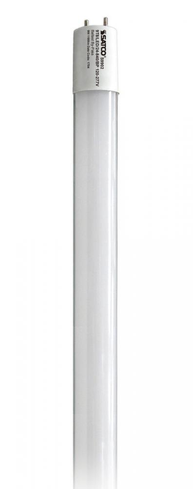 9 Watt T8 LED; 4000K; Medium Bi Pin base; 50000 Average rated hours; 1150 Lumens