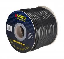 Satco Products Inc. 93/166 - Lamp And Lighting Bulk Wire; 16/2 SPT-2 105C; 250 Foot/Spool; Black