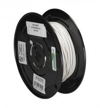 Satco Products Inc. 93/205 - Lighting Bulk Wire; 18/1 Stranded Braid 200C SF-1; 250 Foot/Spool; White