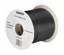 Satco Products Inc. 93/338 - Lamp And Lighting Bulk Wire; 18/2 SPT-1.5 105C; 250 Foot/Spool; Black