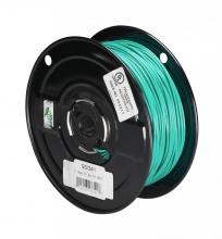 Satco Products Inc. 93/341 - Bulk Wire; 18/1 Solid 105C AWM TFN-PVC; Nylon; 500 Foot/Spool; Green