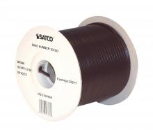 Satco Products Inc. 93/343 - Lamp And Lighting Bulk Wire; 18/2 SPT-1.5 105C; 250 Foot/Spool; Brown