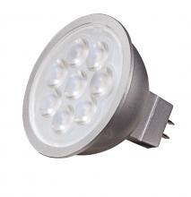 Satco Products Inc. S9492 - 6.5 Watt; LED MR16 LED; 3500K; 25 deg. Beam Angle; GU5.3 base; 12 Volt AC/DC