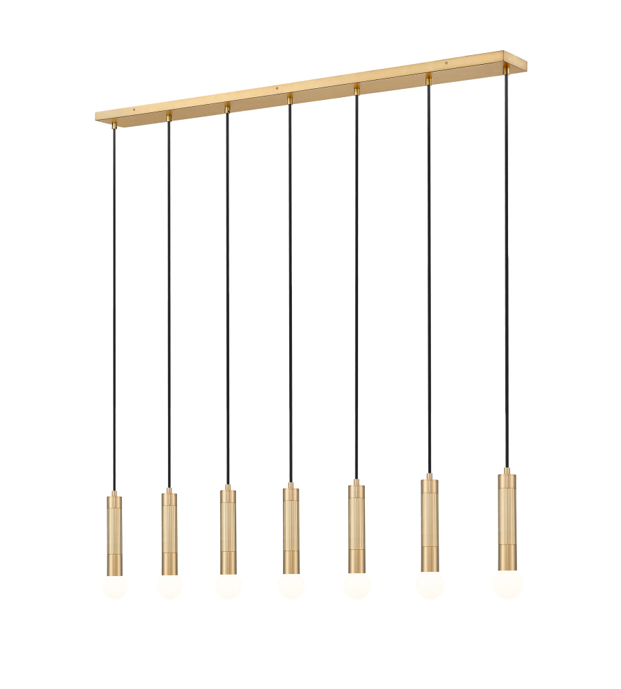 7 Light Linear Chandelier