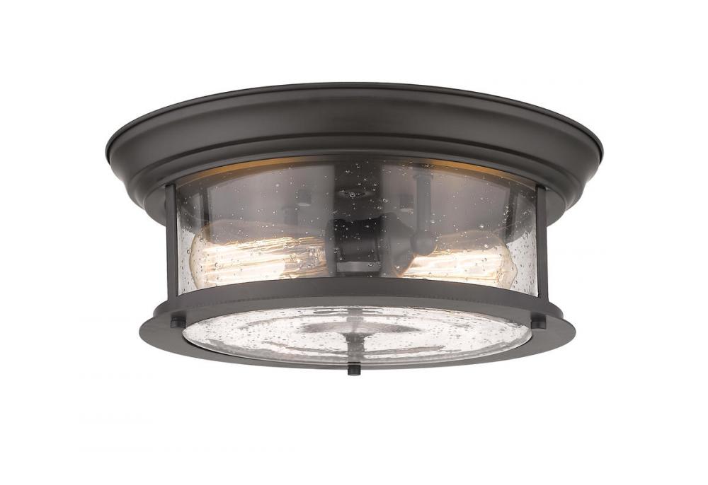 2 Light Flush Mount