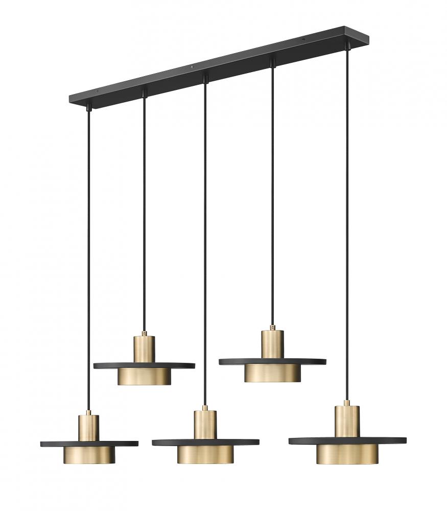 5 Light Linear Chandelier